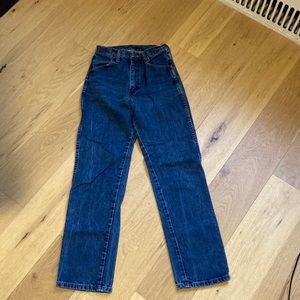 Vintage Dark Wash Wrangler Jeans 24x27